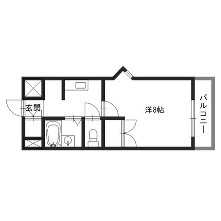 メゾンデール本町の物件間取画像